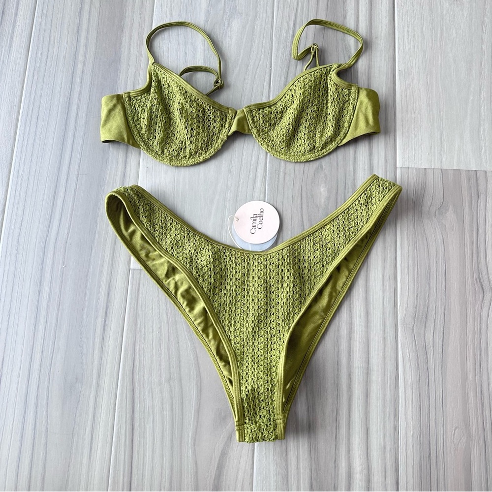 Camila Coelho Crochet Bikini